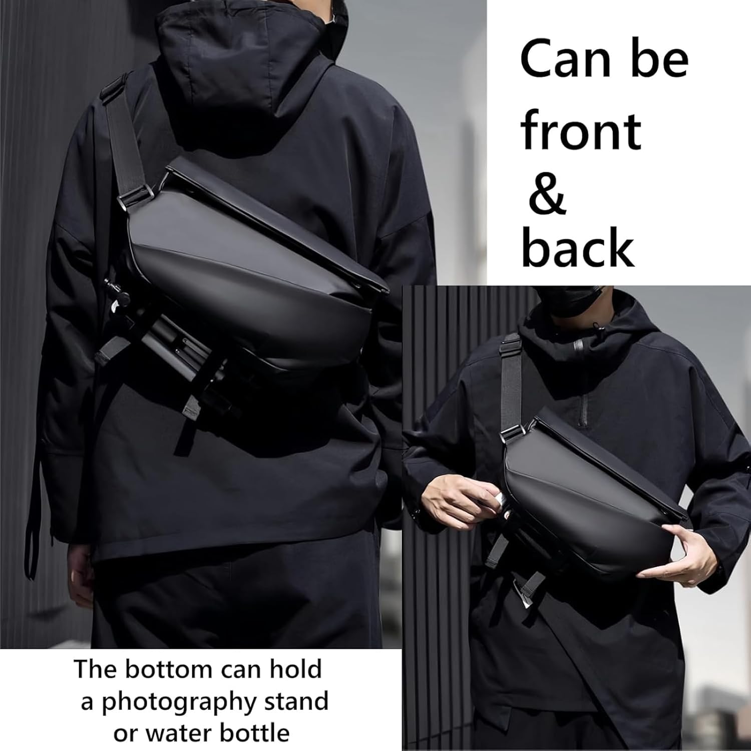 Grande anti-roubo crossbody sa - Sling Backpack Shoulder avaliação e preço