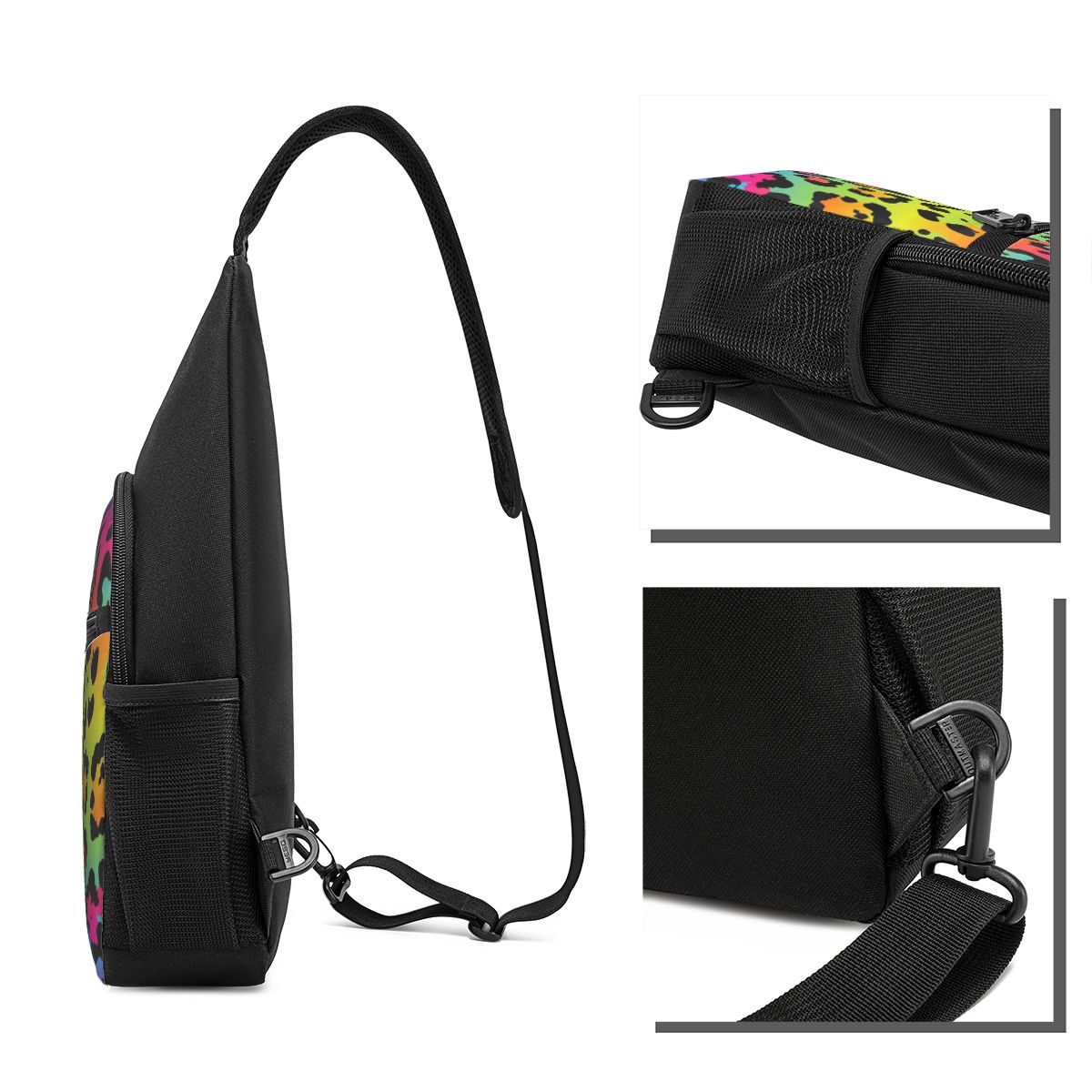 Bolsa de peito com estampa de  - Sling Backpack Shoulder avaliação e preço