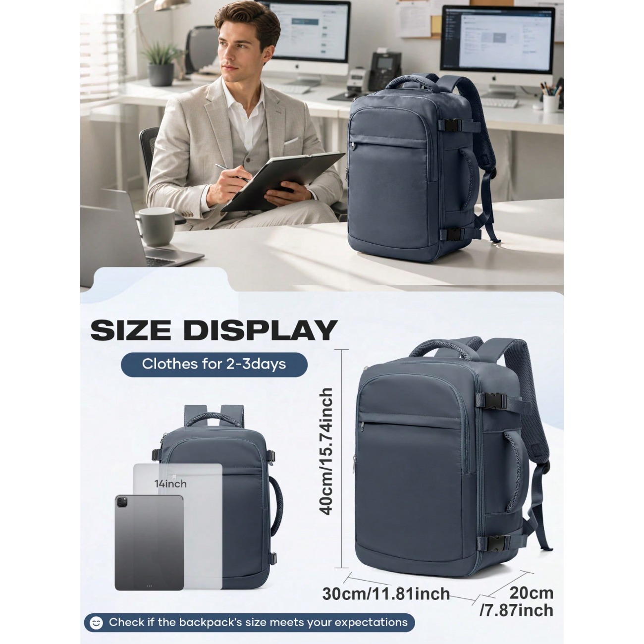 Mochila de Viagem Leve de Gran - Laptop Backpack 15.6 avaliação e preço