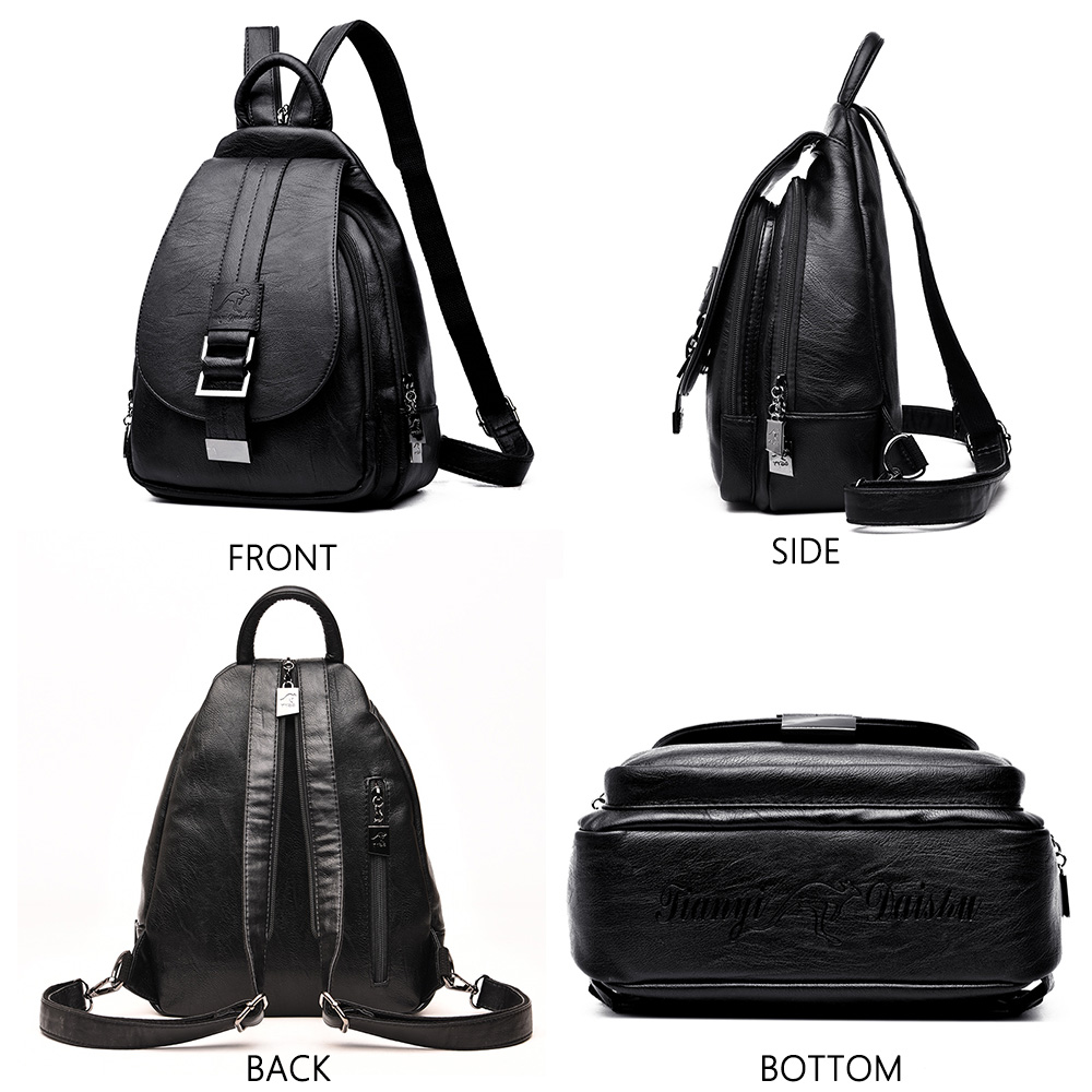 Designer Mochilas de Couro par - School Backpack Teen avaliação e preço
