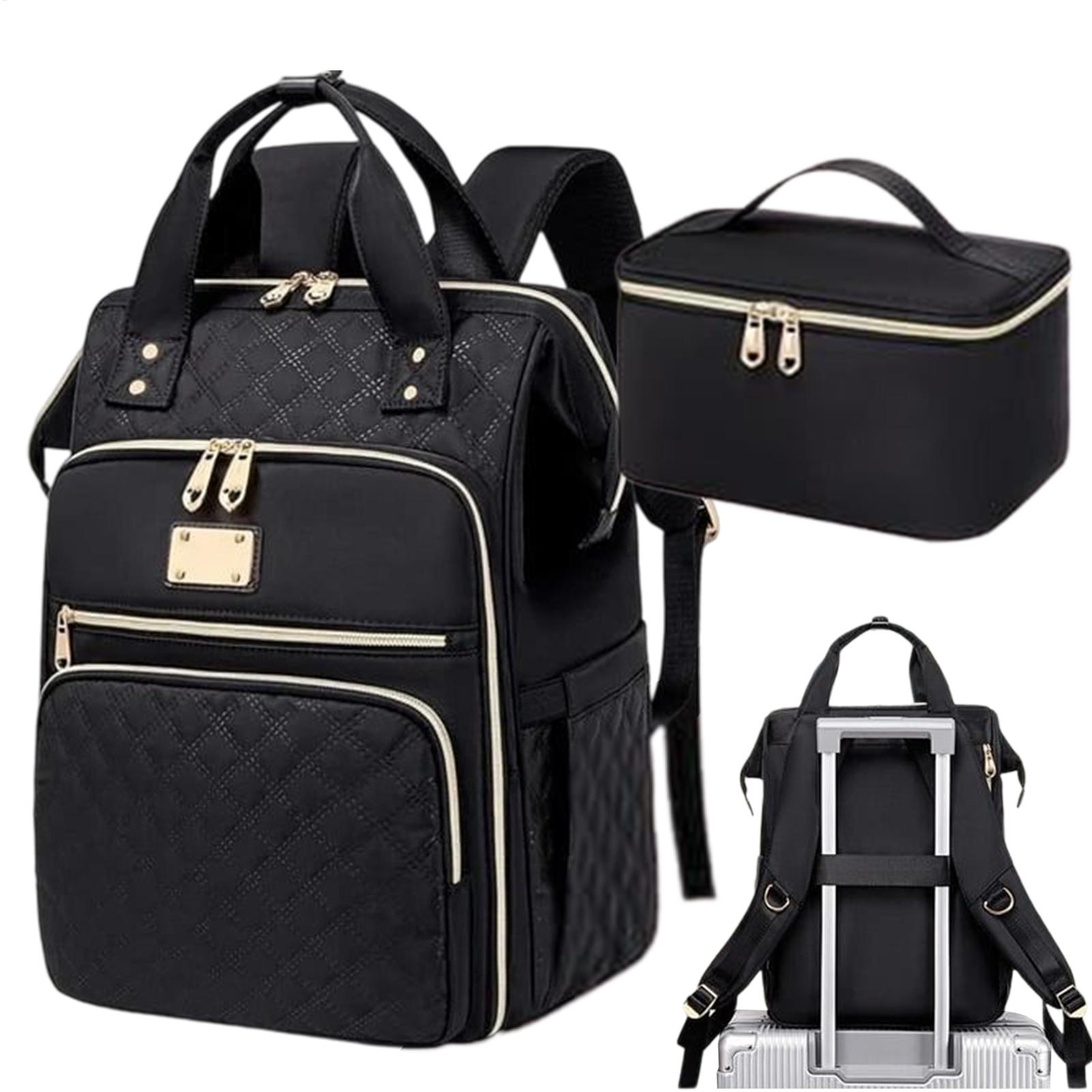 Mochila 2 em 1 para Almoço, Tr - Laptop Backpack 15.6 avaliação e preço